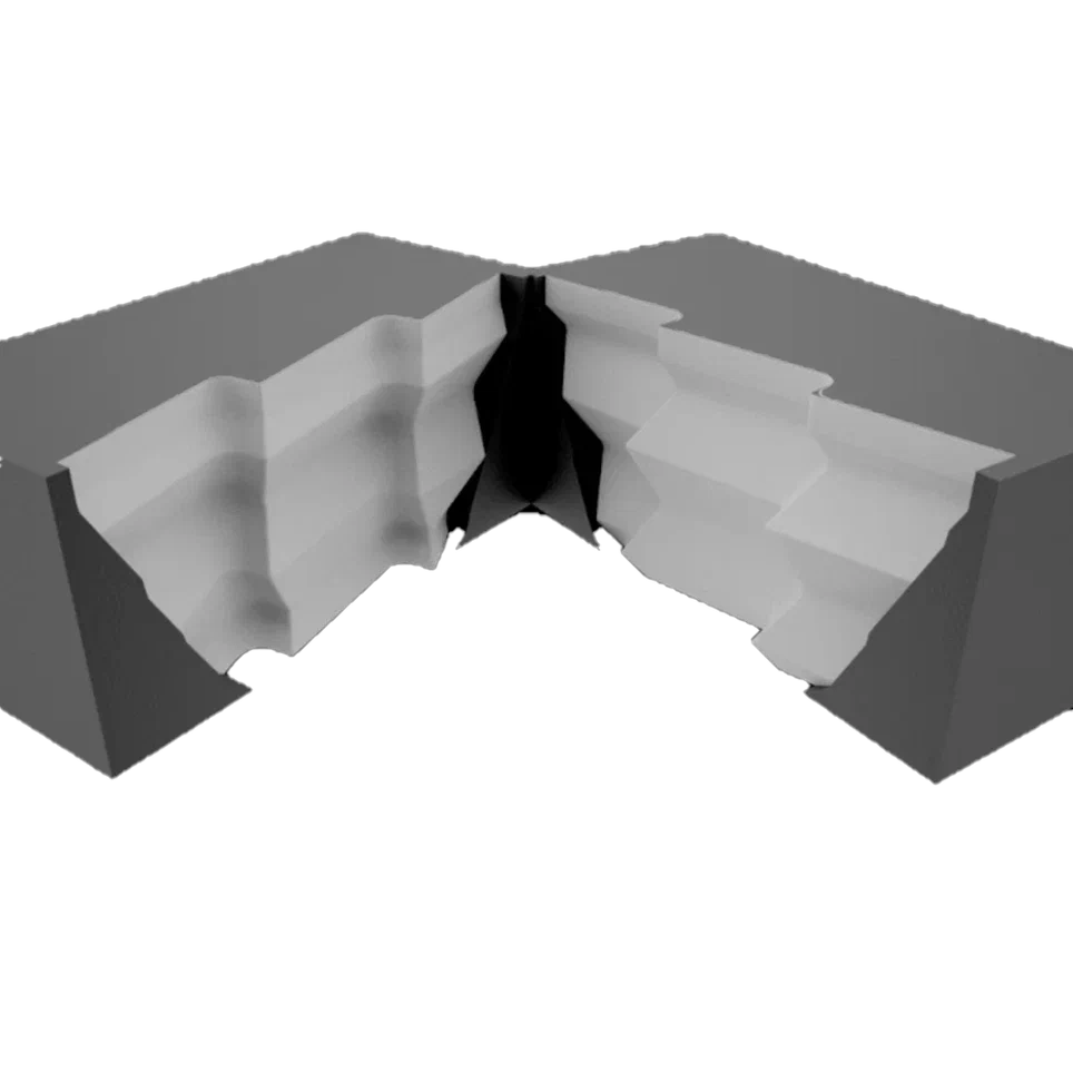 Самоблокирующиеся 3D-ламели