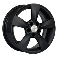 Khomen KHW1504 Black Matt 5*100 6xR15 ET40 DIA57.1
