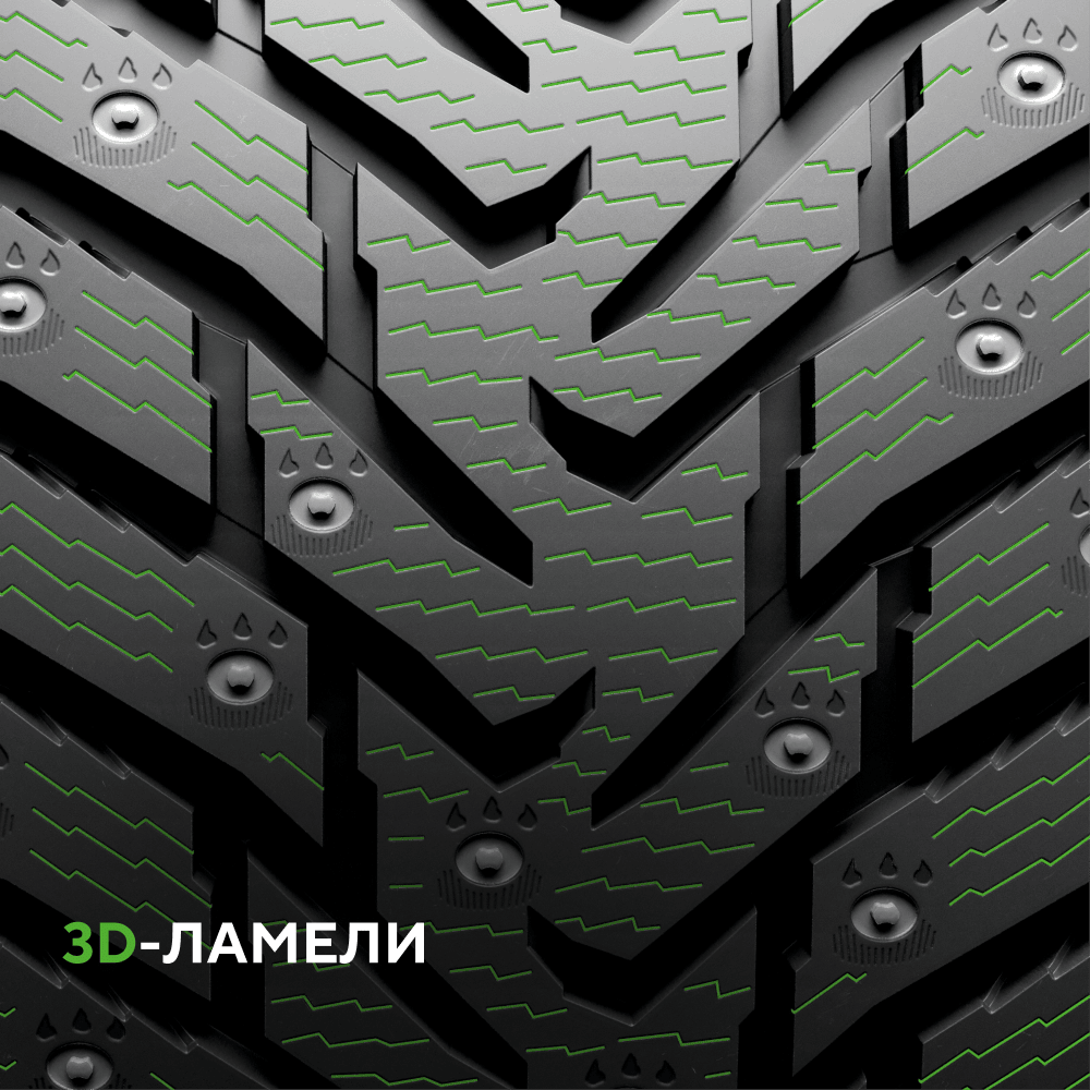 Ikon (Nokian Tyres) Character Ice 8